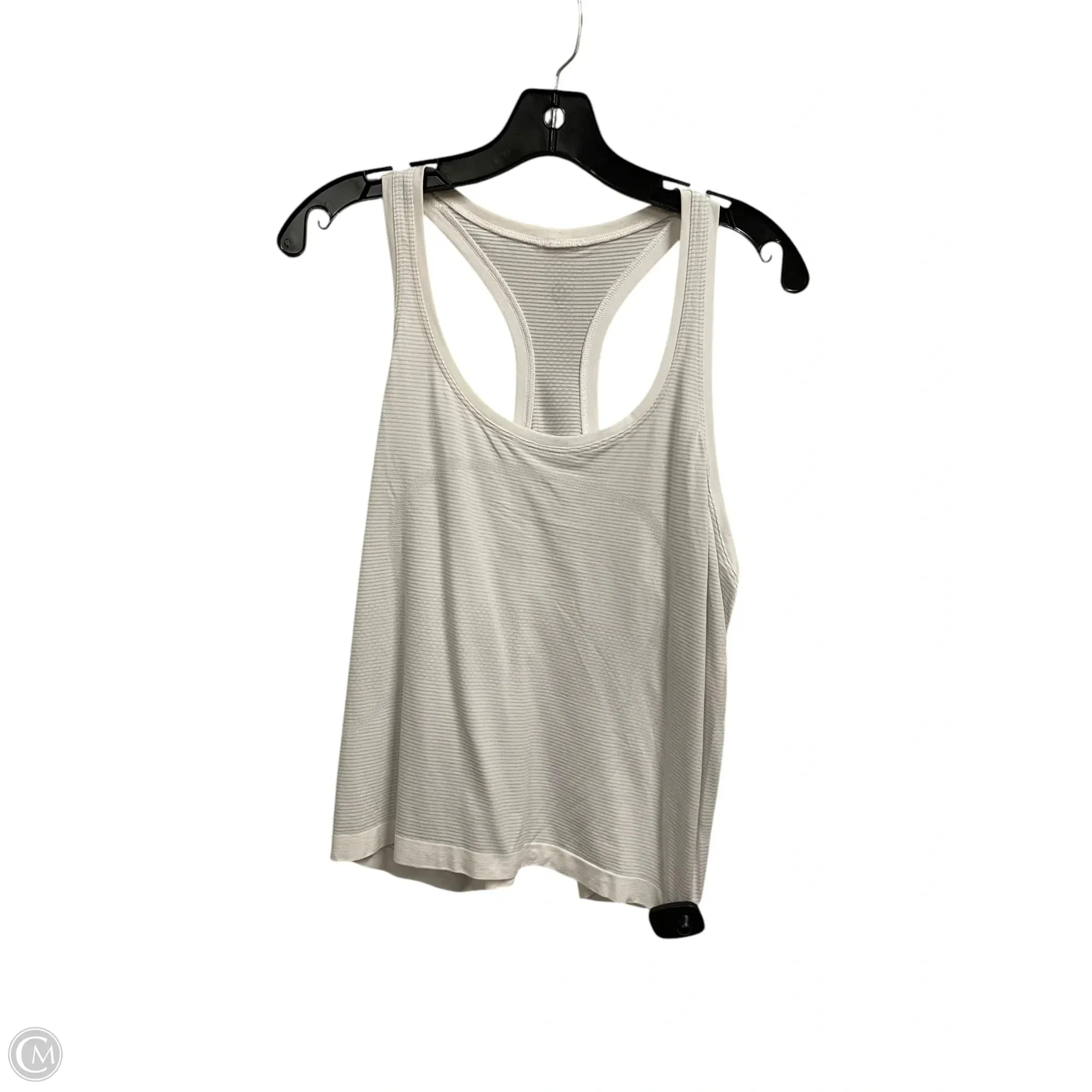 Athletic Tank Top By Lululemon In White, Size: 2