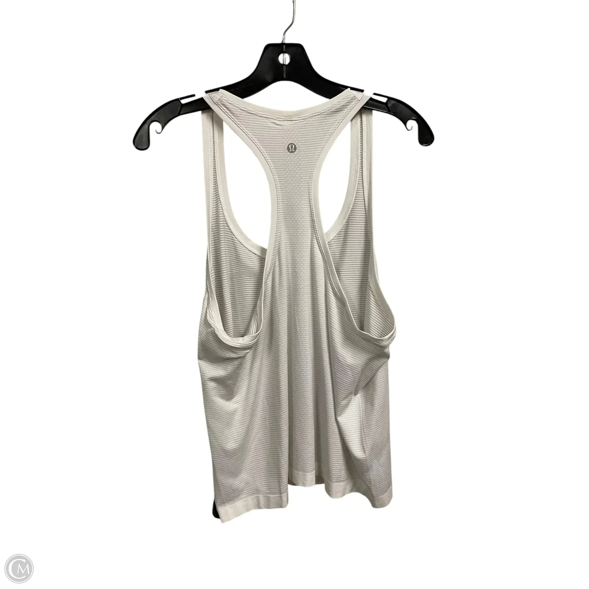 Athletic Tank Top By Lululemon In White, Size: 2
