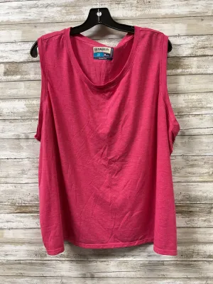 Athletic Tank Top By Magellan In Red, Size:3X