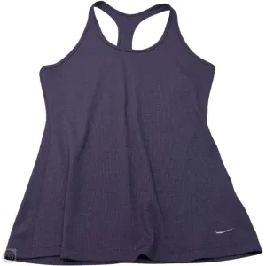 Athletic Tank Top By Nike Apparel In Purple, Size: L