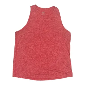 Athletic Tank Top By Nike Apparel In Red, Size:L