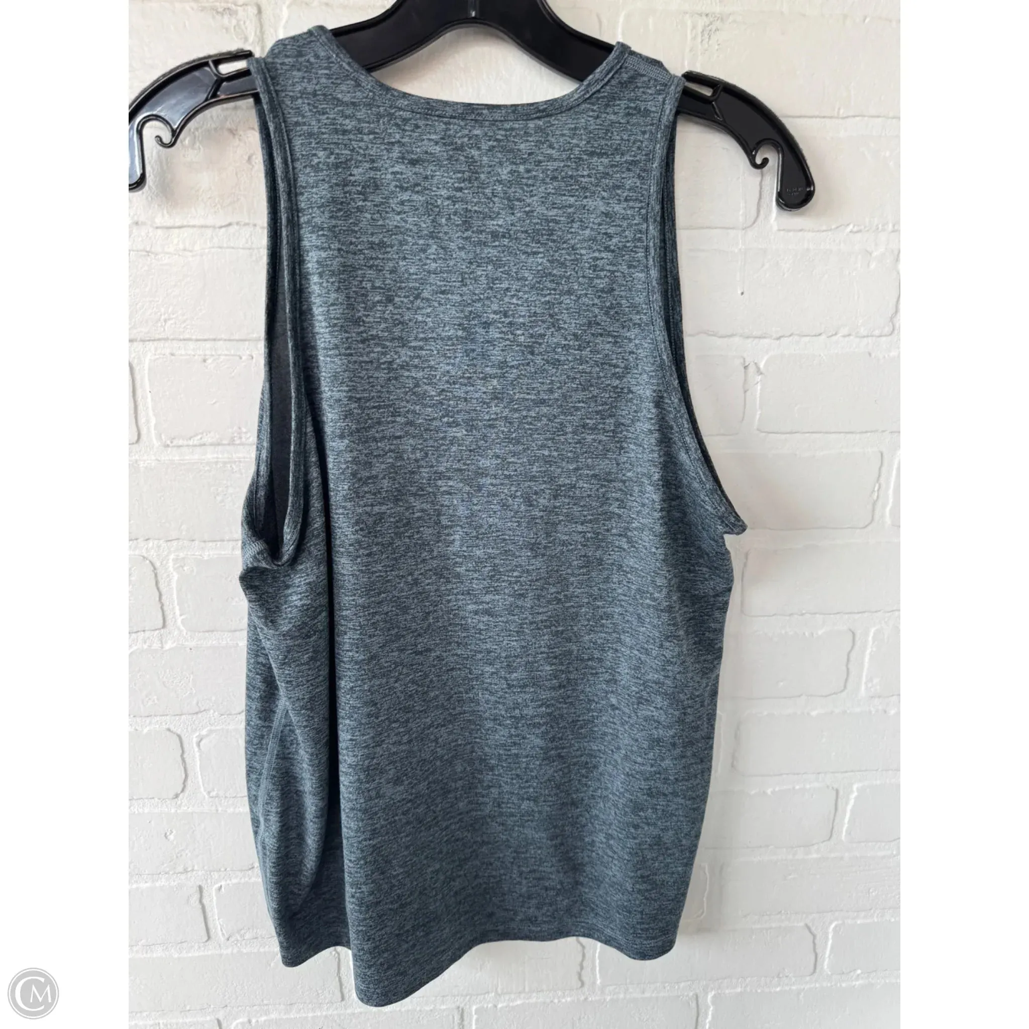 Athletic Tank Top By Nike In Grey, Size: M