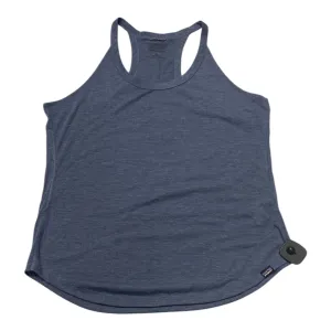 Athletic Tank Top By Patagonia In Blue, Size:L