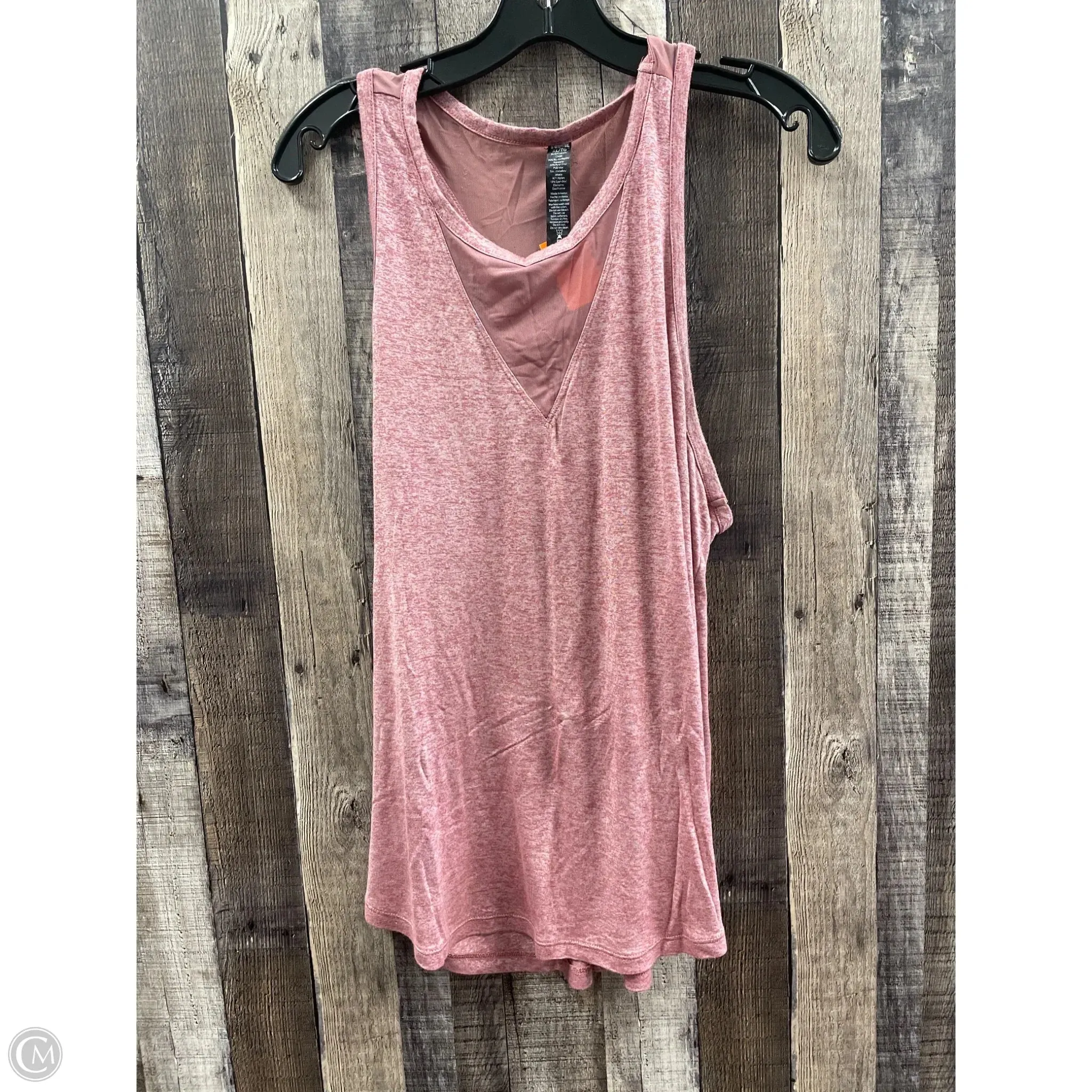 Athletic Tank Top By Rbx In Mauve, Size: Xl