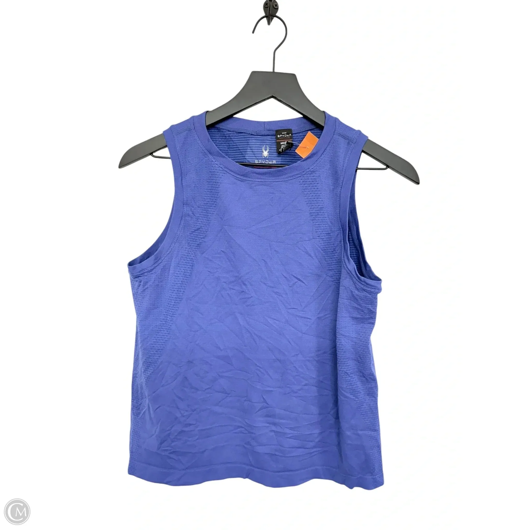 Athletic Tank Top By Spyder In Purple, Size: M