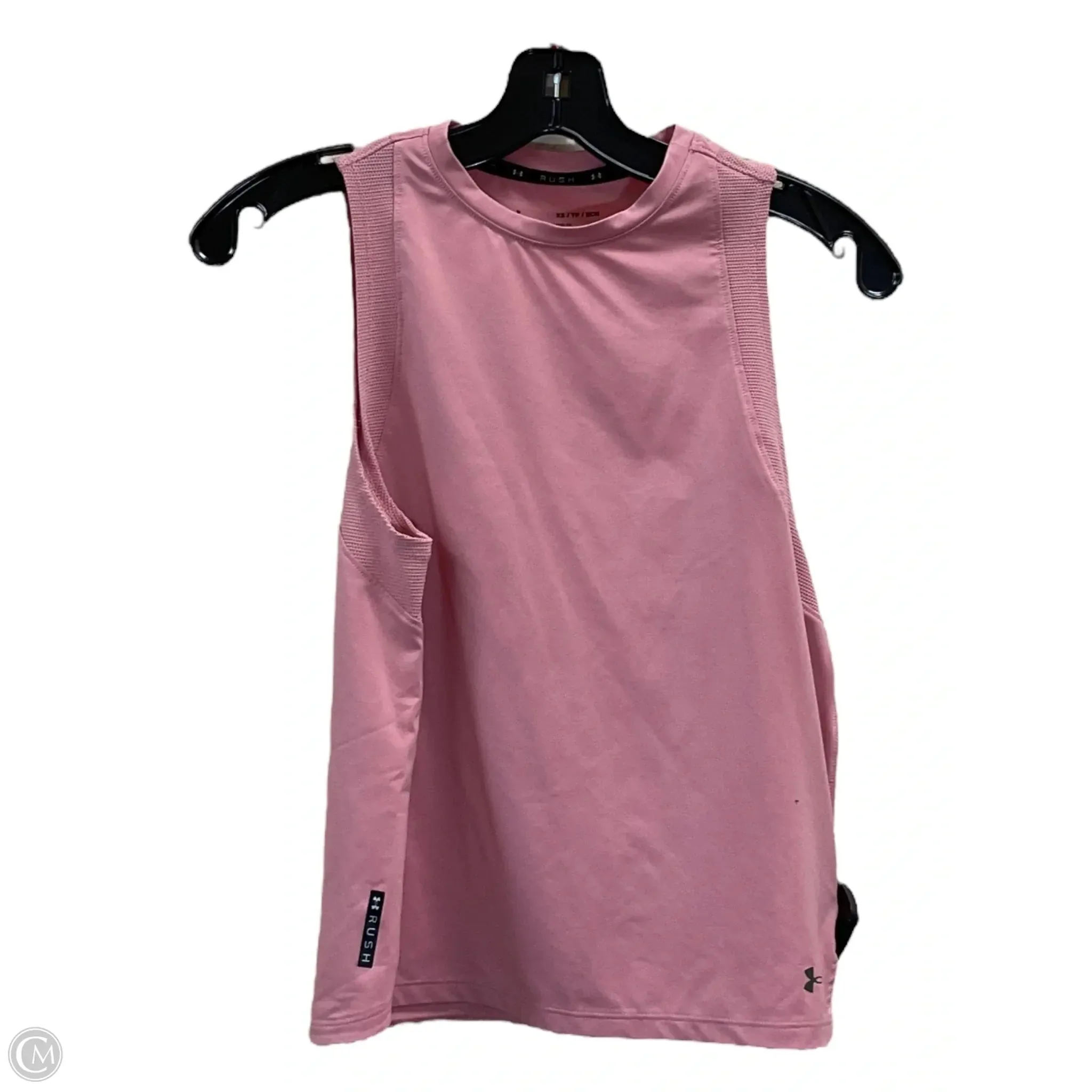 Athletic Tank Top By Under Armour In Pink, Size: Xs
