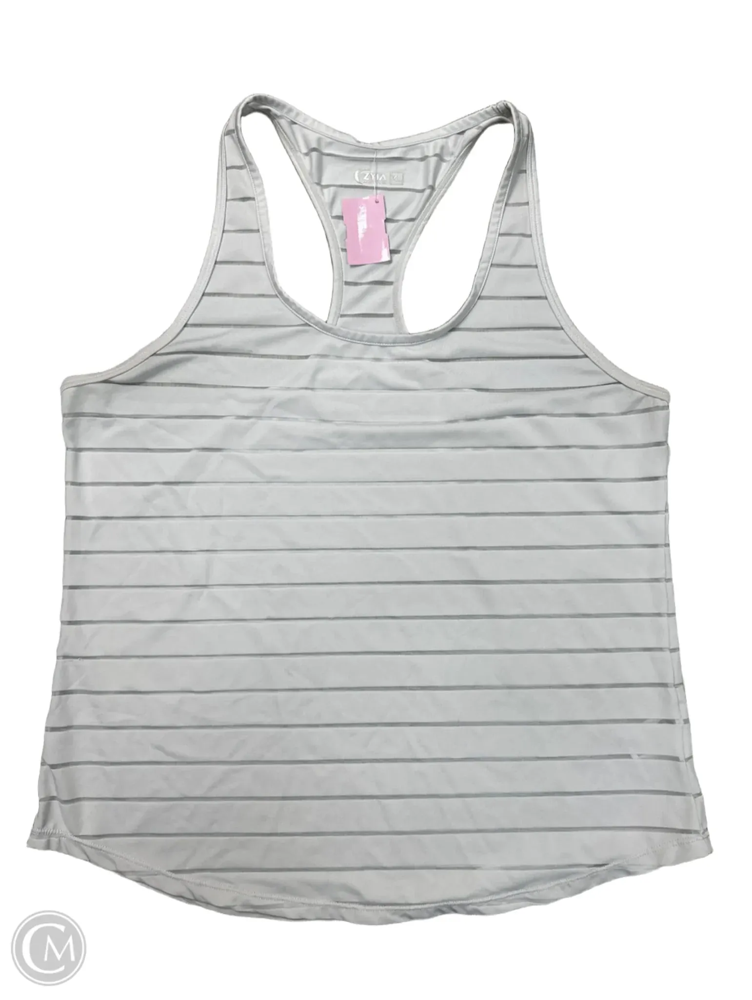Athletic Tank Top By Zyia In White, Size: Xl