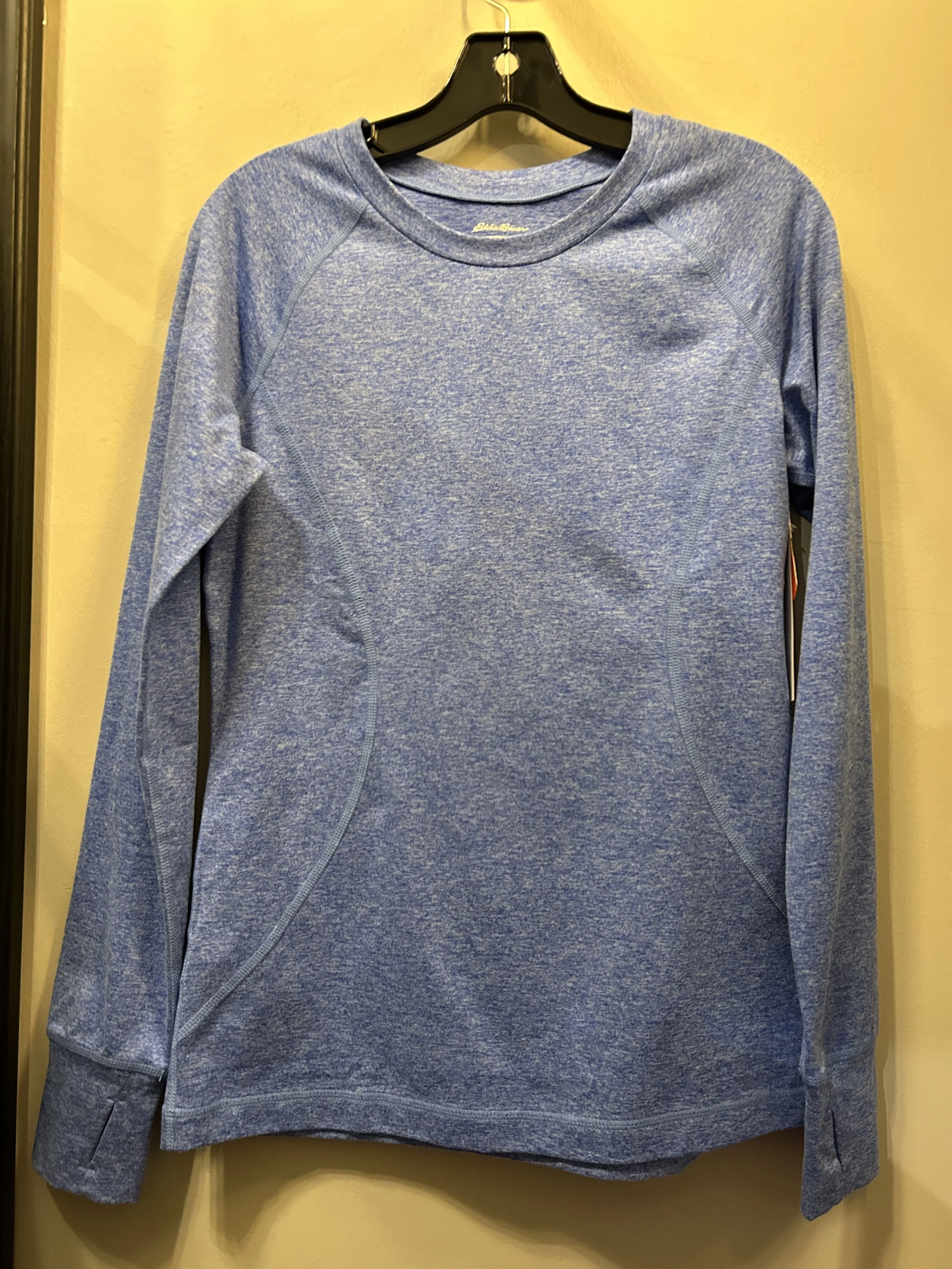 Athletic Top Long Sleeve Crewneck By Eddie Bauer  Size: M