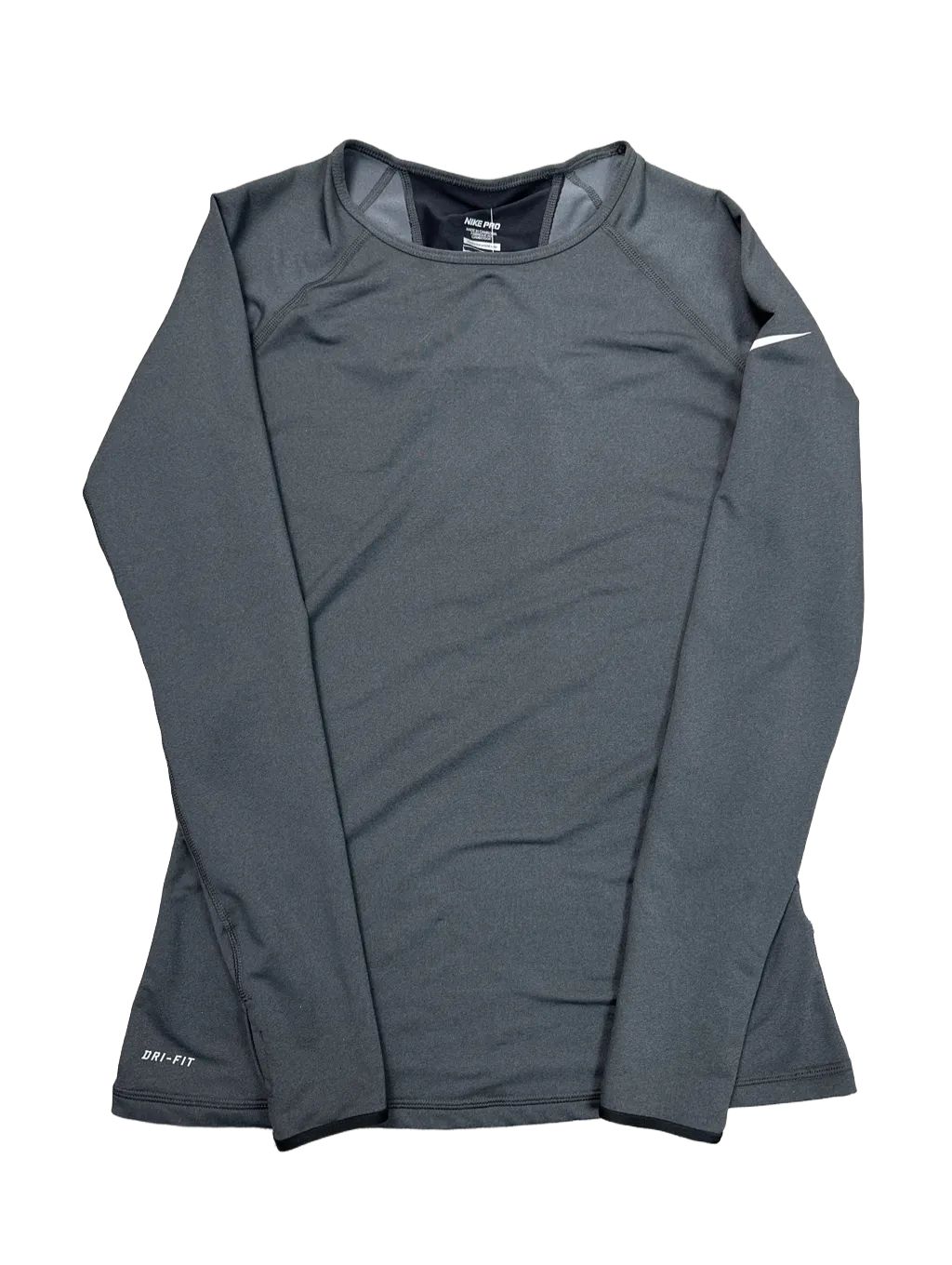 Athletic Top Long Sleeve Crewneck By Nike Apparel  Size: L