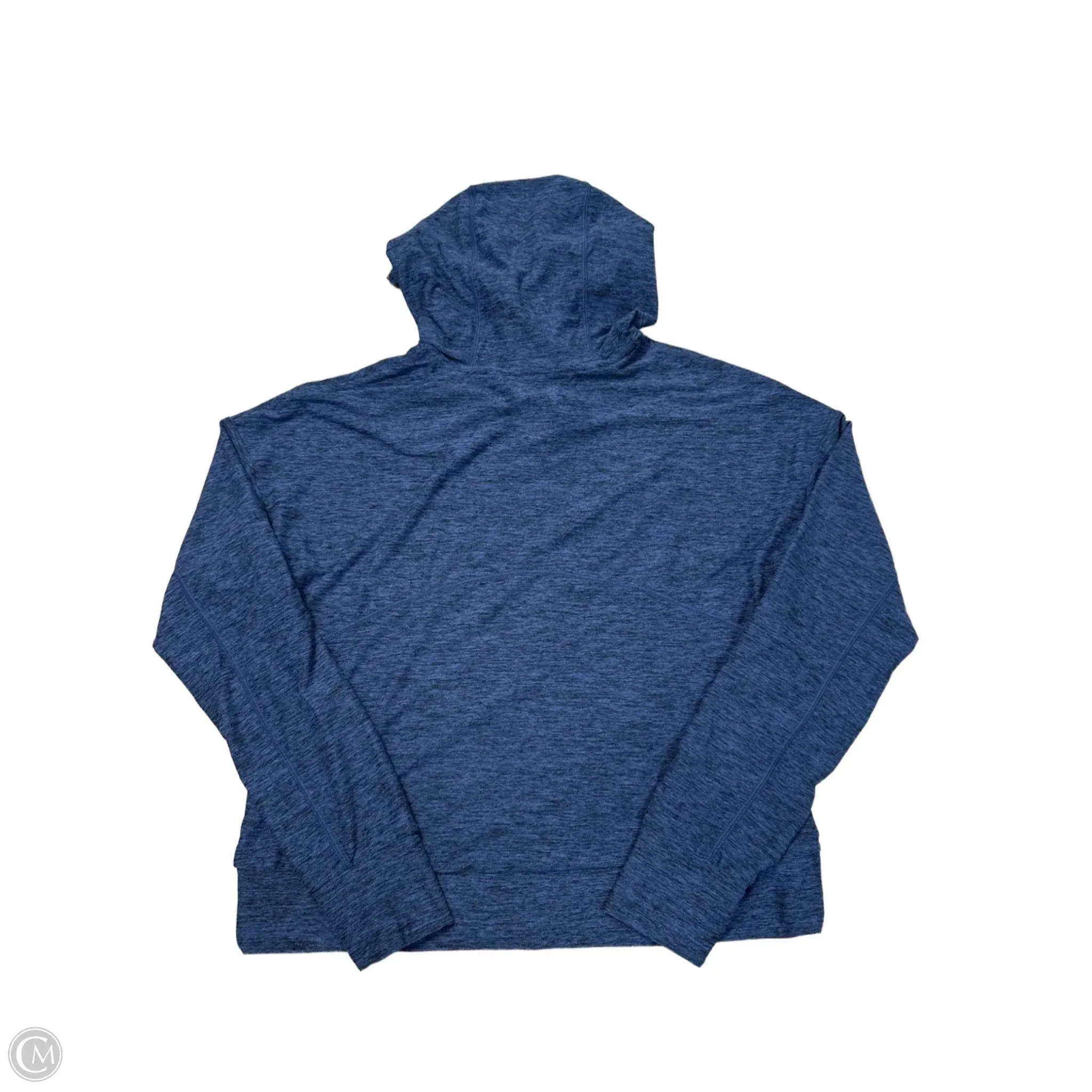 Athletic Top Long Sleeve Hoodie By Flx In Blue, Size: Xs