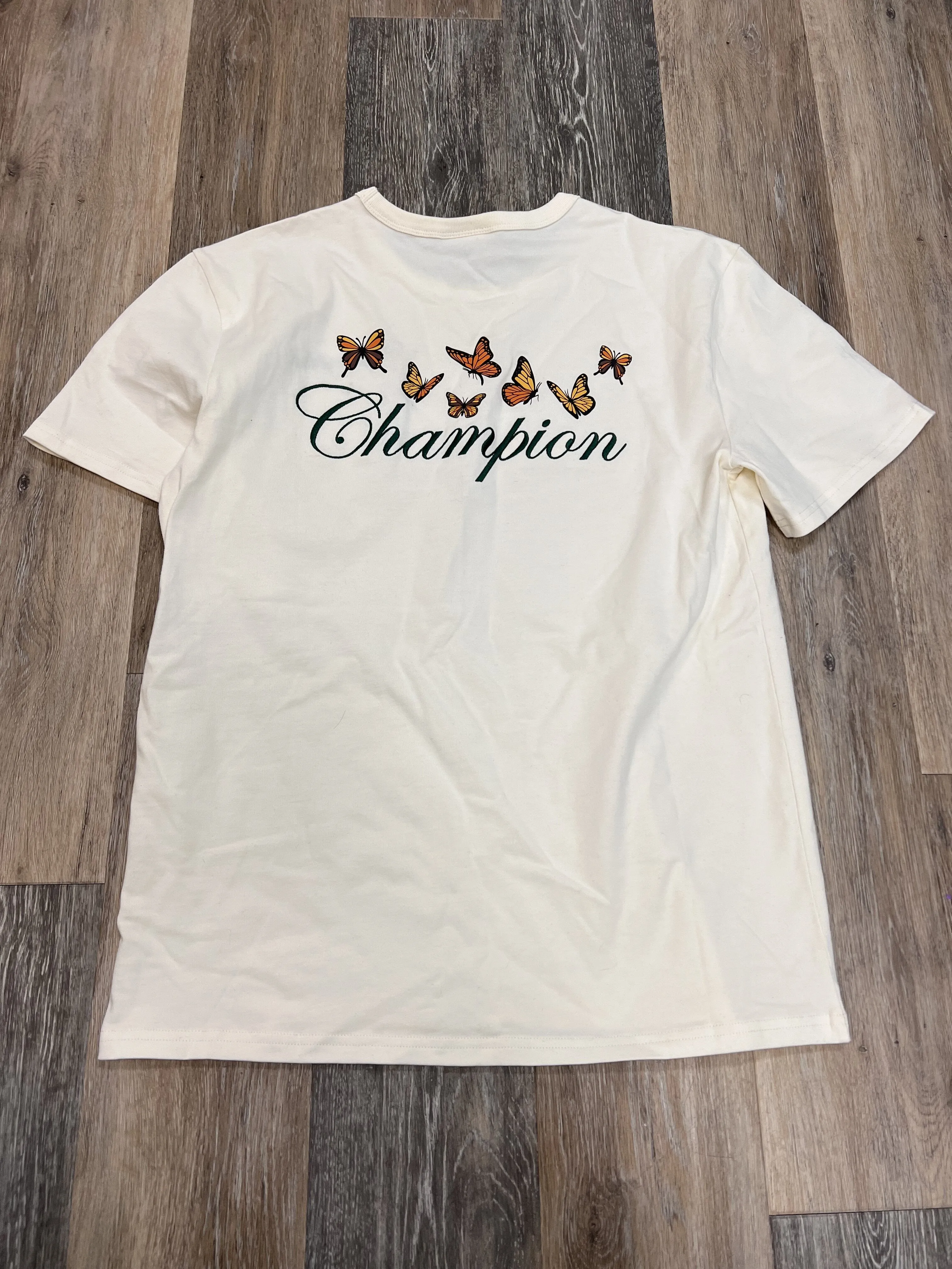 Athletic Top Short Sleeve By Champion  Size: M