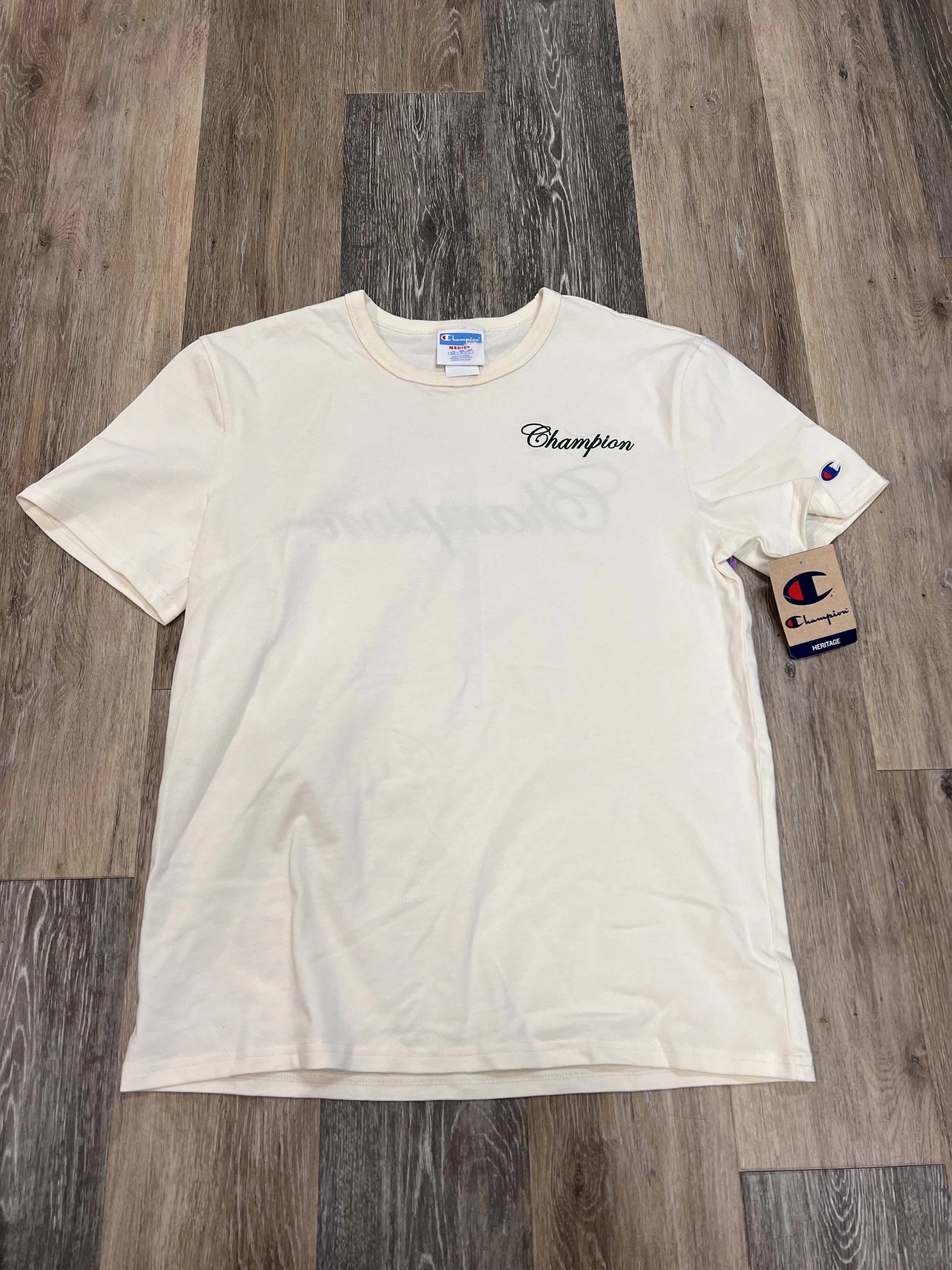 Athletic Top Short Sleeve By Champion  Size: M