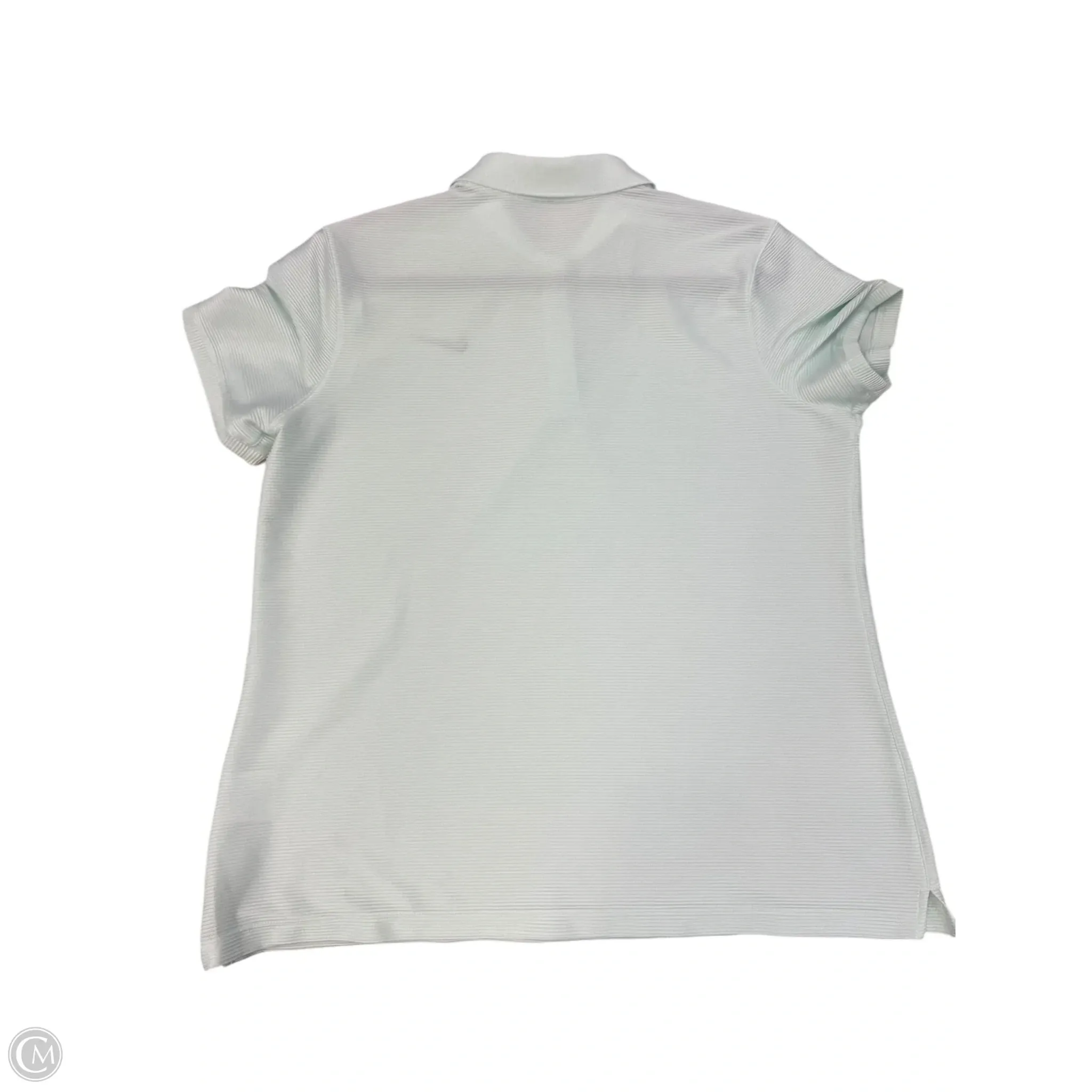 Athletic Top Short Sleeve By Nike Apparel In Aqua, Size: Xl
