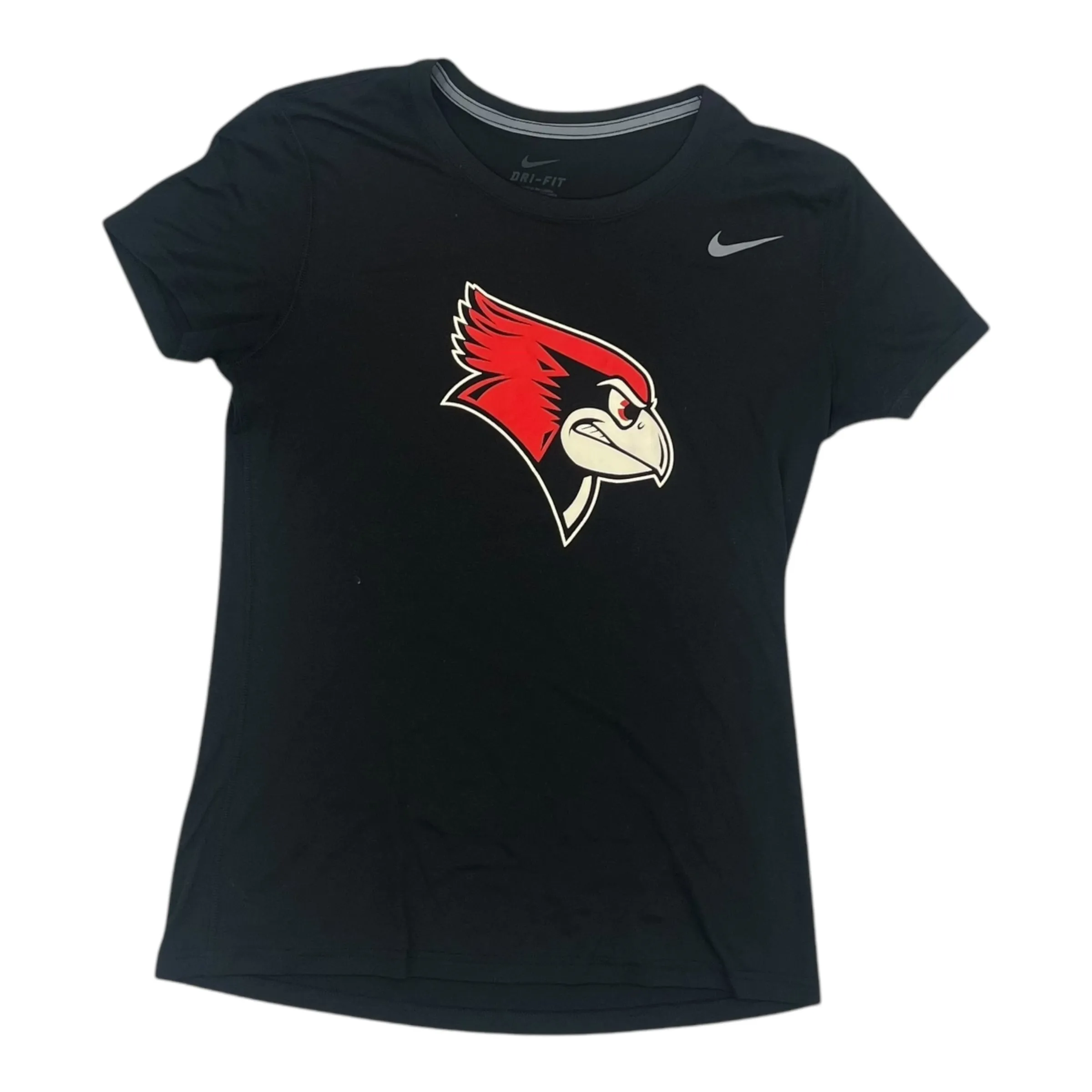 Athletic Top Ss By Nike Apparel In Black, Size:M
