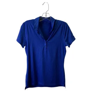 Athletic Top Ss By Nike Apparel In Blue, Size:S