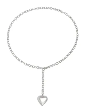 Austin Blaze Long Heart Pendant Necklace