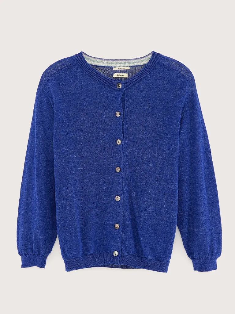 Bellerose Neeta Cardigan in Blue Worker