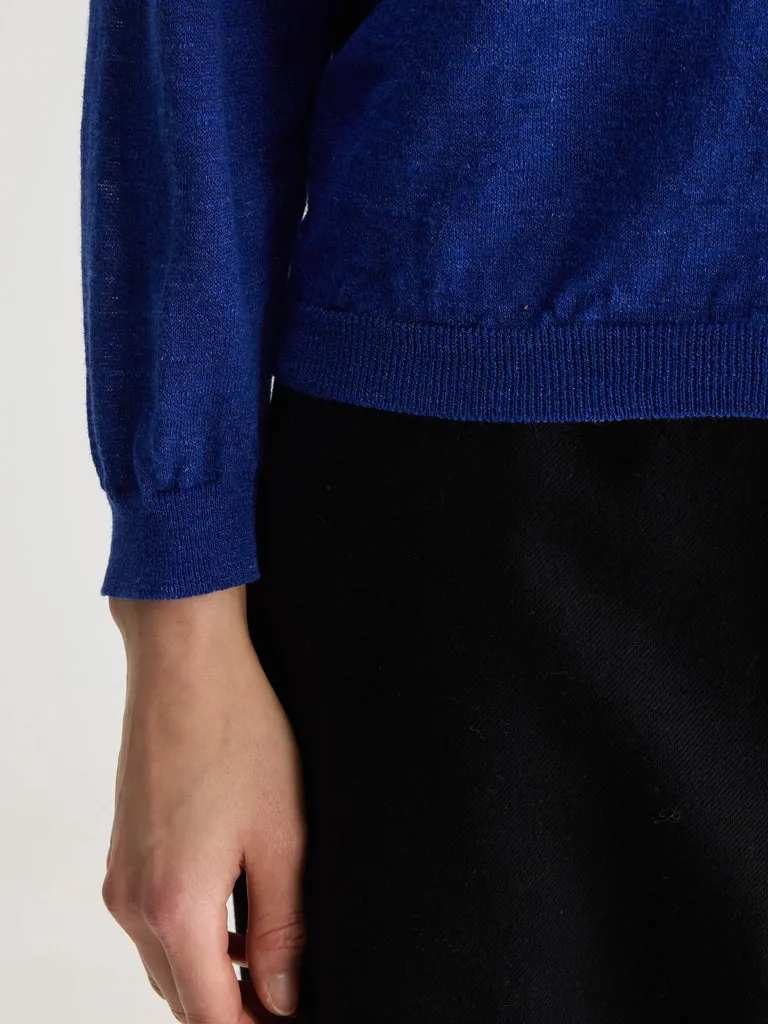 Bellerose Neeta Cardigan in Blue Worker