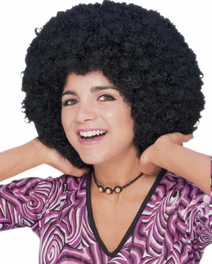 Black Curly Wig