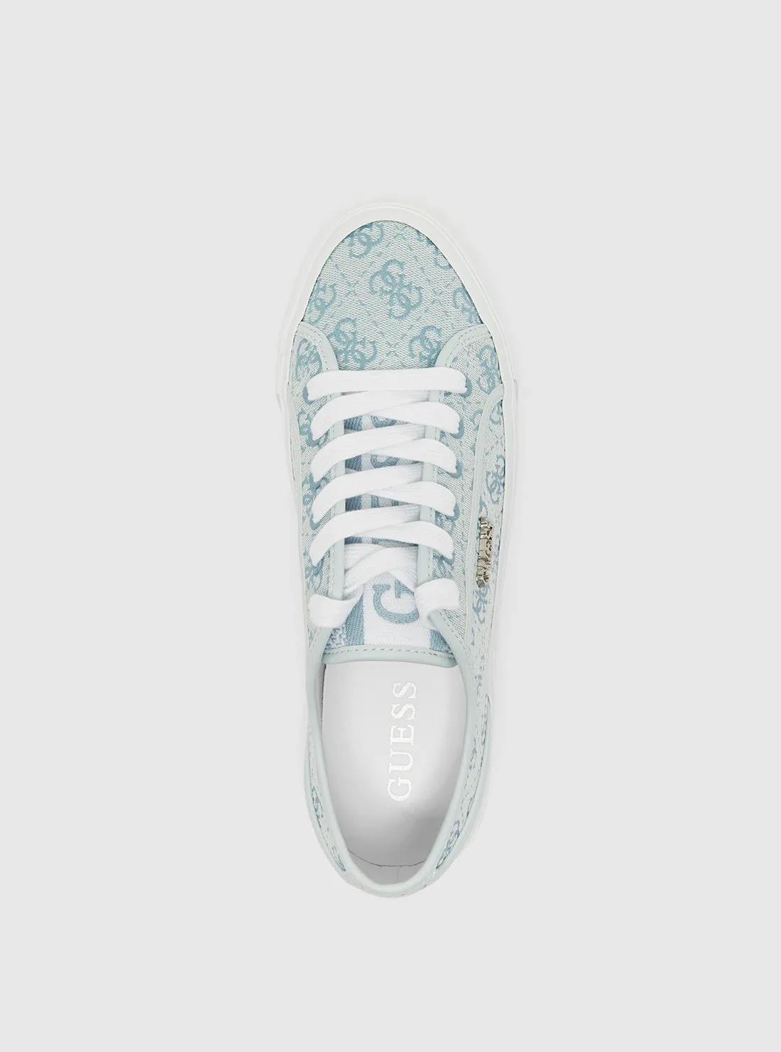 Blue Jelexa Low Top Sneakers Guess