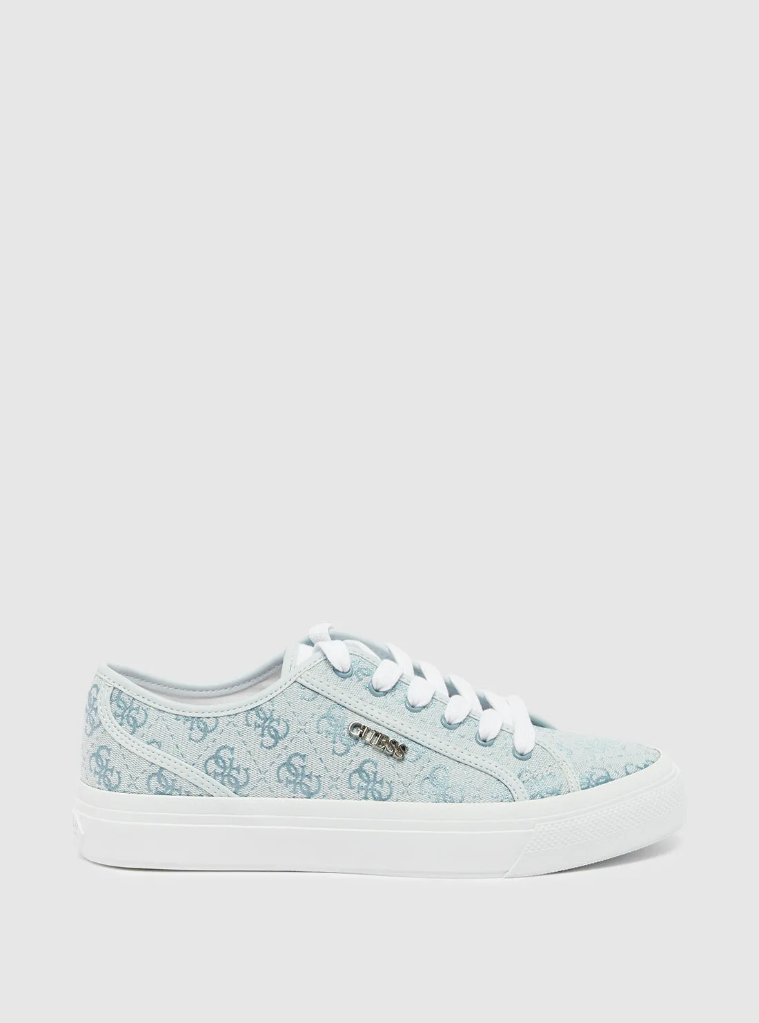 Blue Jelexa Low Top Sneakers Guess