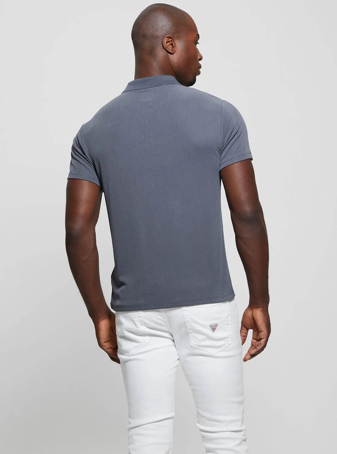 Blue Union Polo T-Shirt Guess