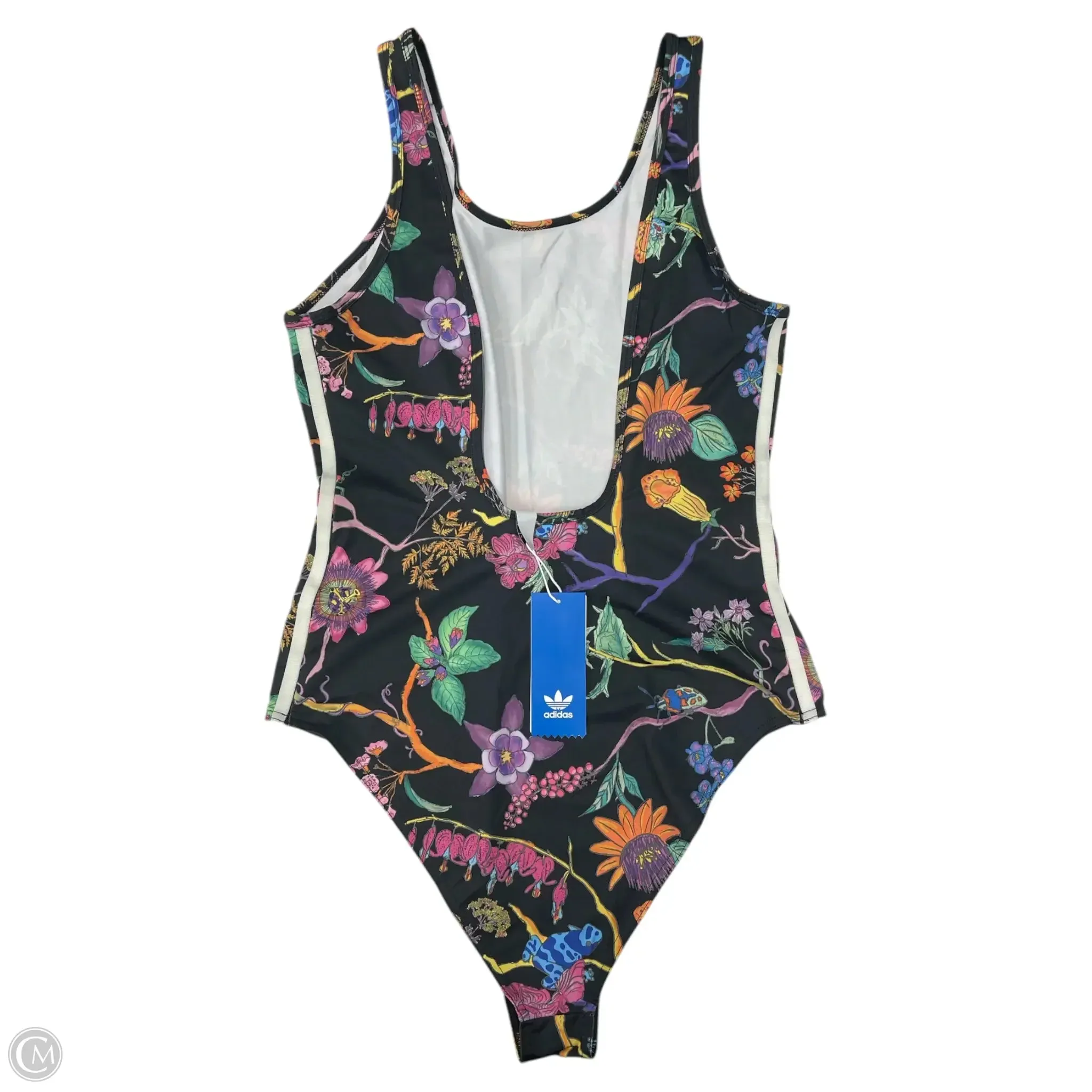 Bodysuit By Adidas In Black & Pink, Size: L