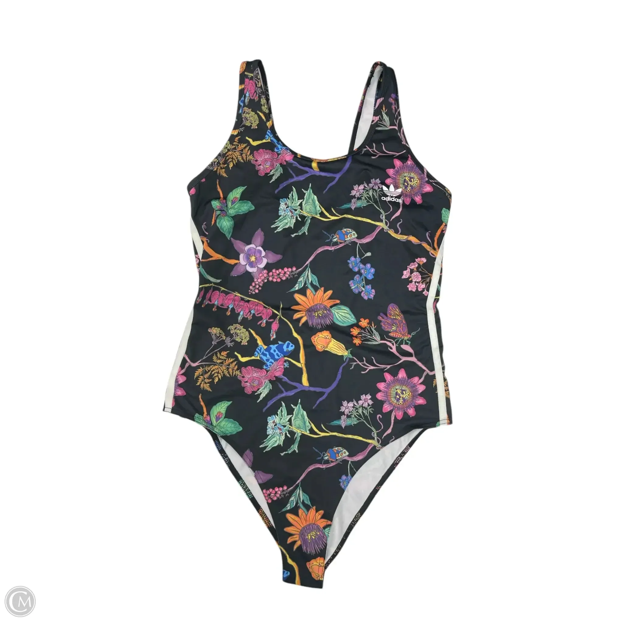 Bodysuit By Adidas In Black & Pink, Size: L