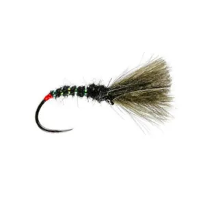 CDC Black Shuttlecock Flies