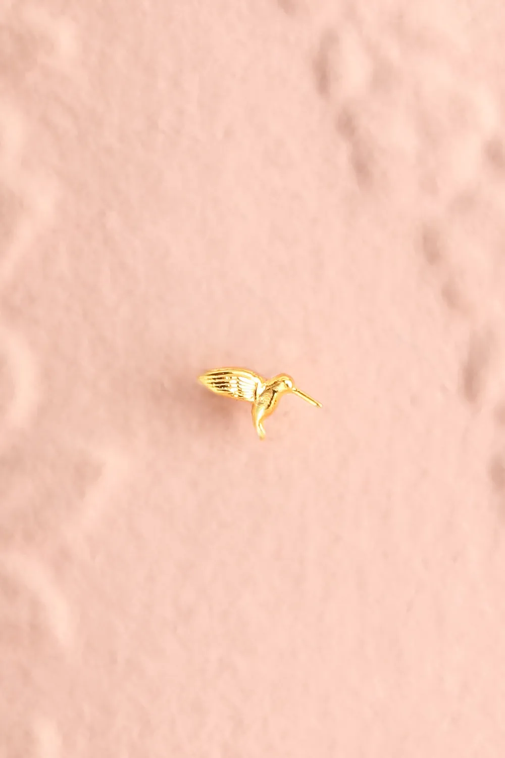 Colibri Gold | Hummingbird Stud Earrings