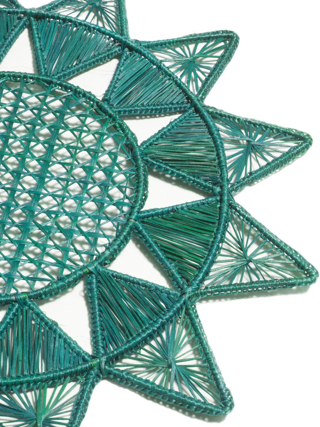 Colombian Iraca Palm Sun Placemat