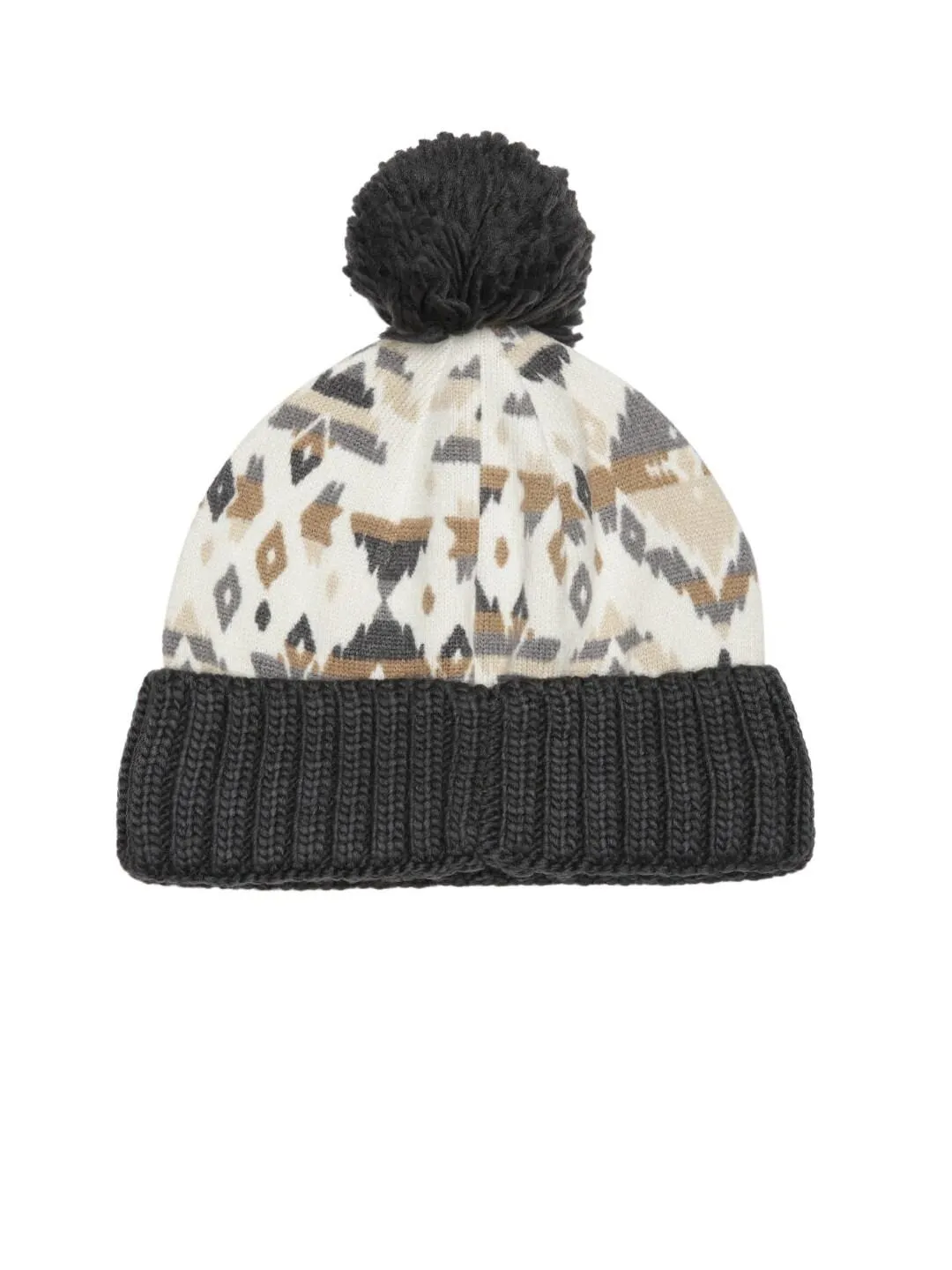Columbia Unisex Beige Sweater Weather Pom Beanie