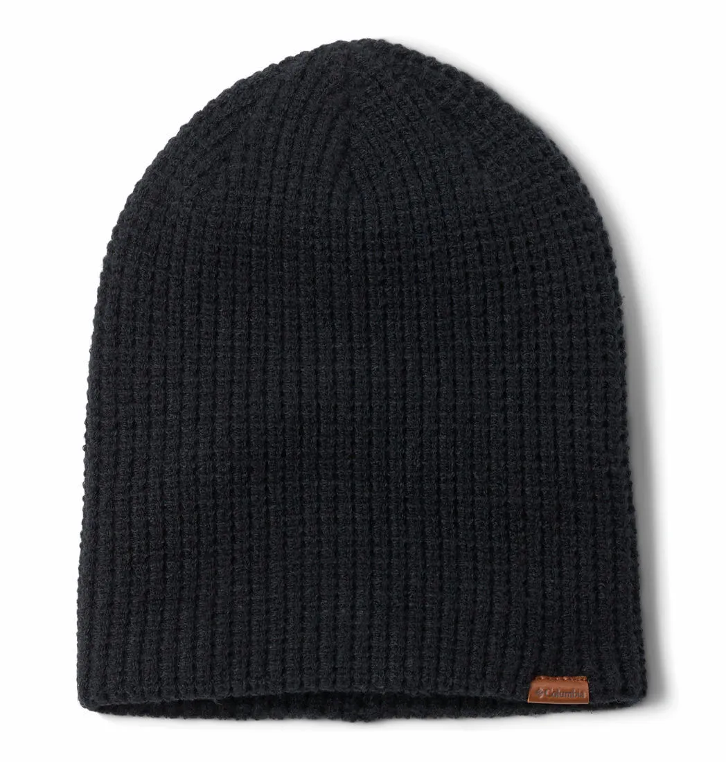 Columbia Unisex Black Landroamer Waffle Beanie