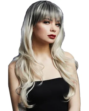 Deluxe Fever Sienna Long Brown and Blonde Wig