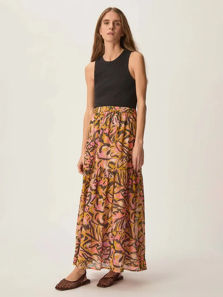 Des Petits Hauts Sola Skirt in Wasabi