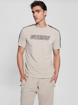 Eco Beige Arlo Short Sleeve T-Shirt Guess