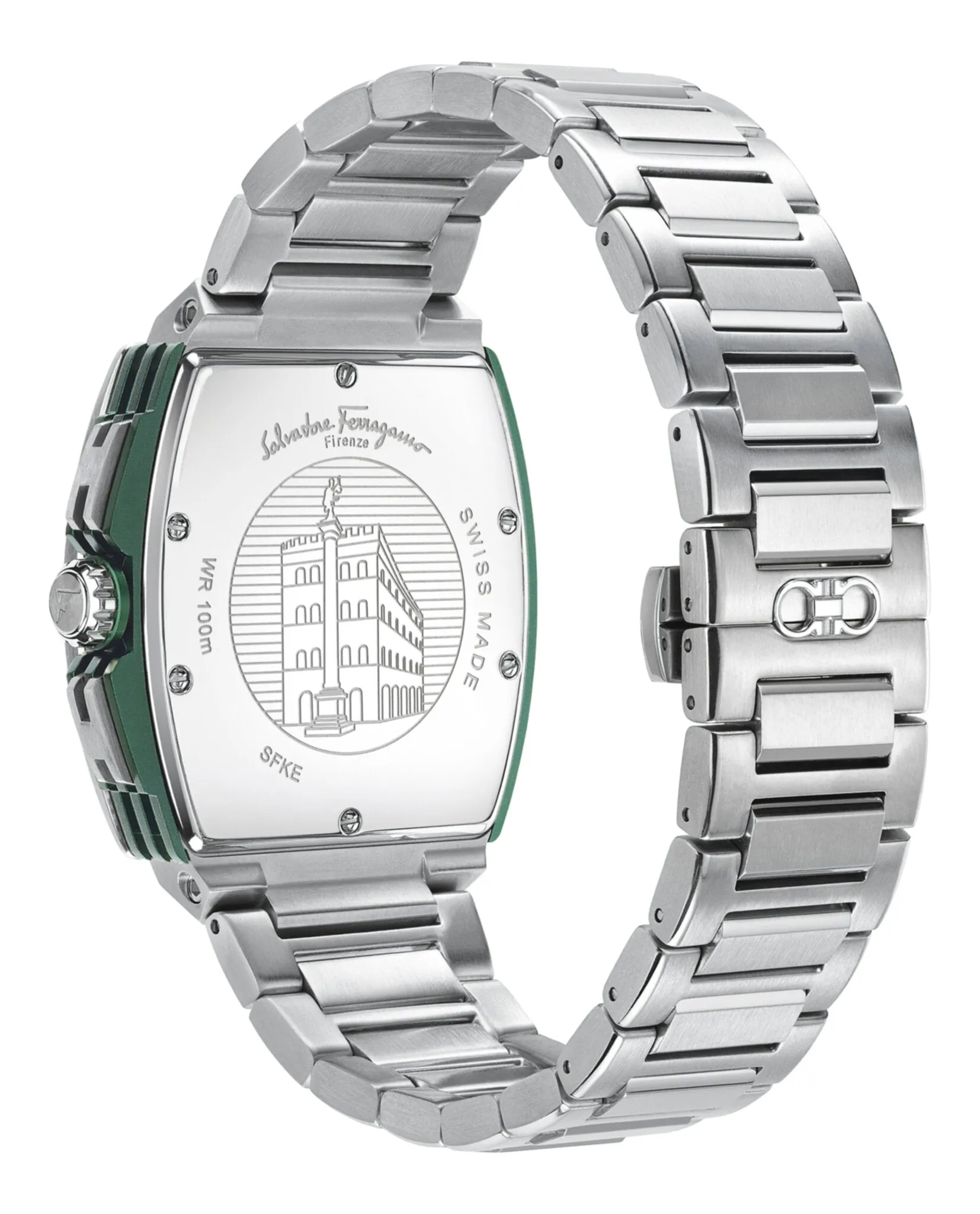 F-80 Tonneau Chrono Bracelet Watch