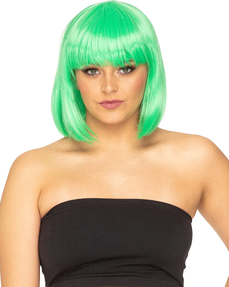 Fashion Deluxe Spearmint Green Bob Wig