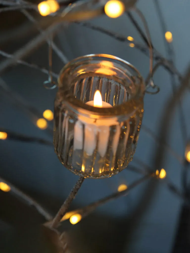 Fiorira un Giardino Small Ribbed Hanging Tea Light