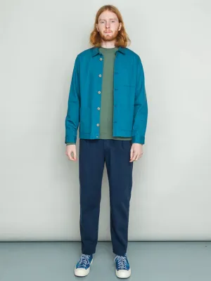 Folk Assembly Pant in Brushed Washed Ink