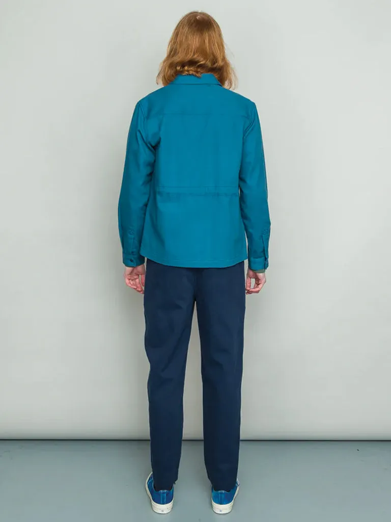 Folk Assembly Pant in Brushed Washed Ink