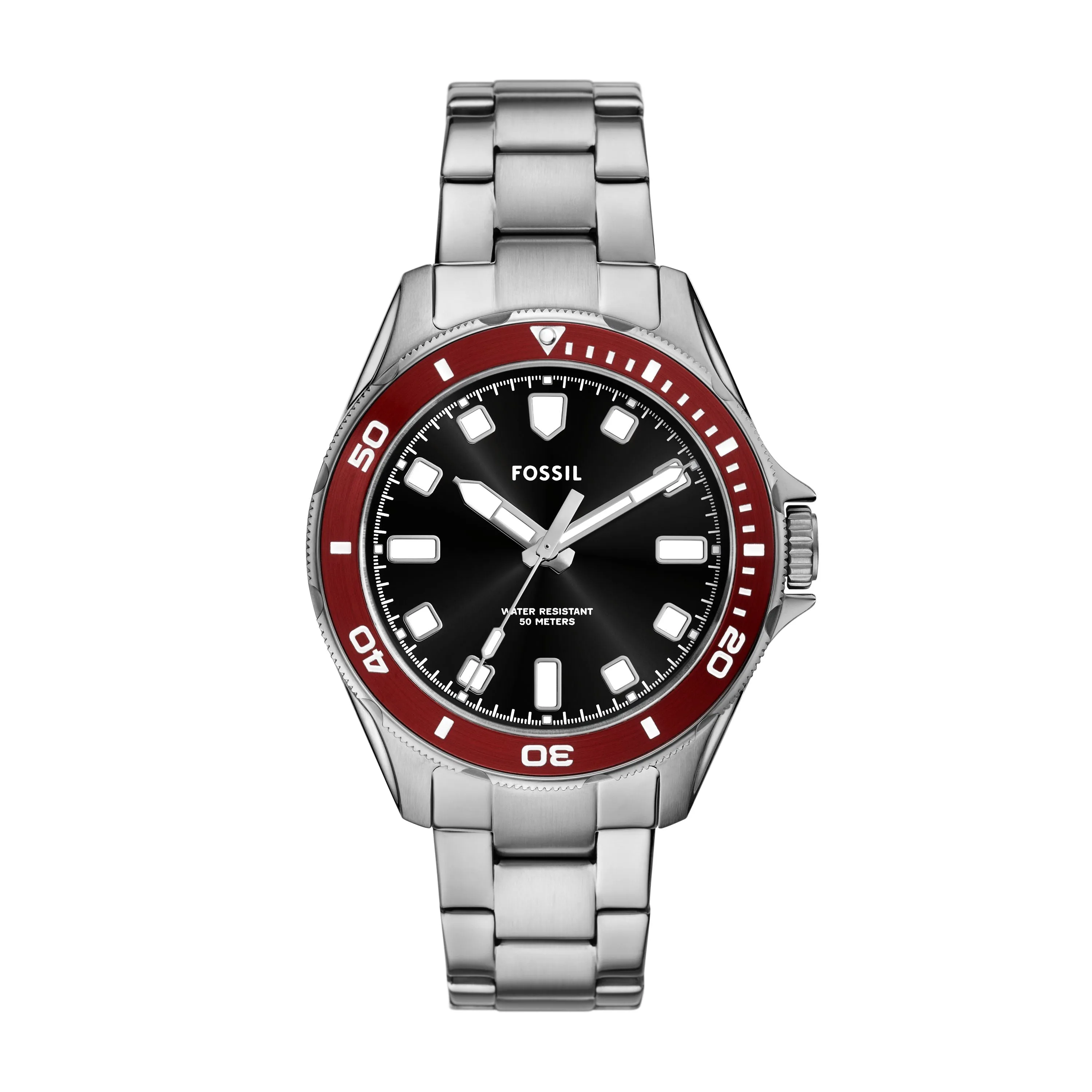 Fossil Men's Dalton Three-Hand, Stainless Steel Watch