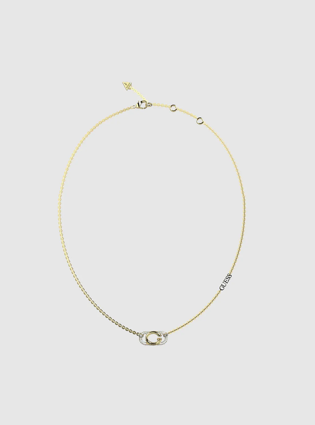 G Logo Crystal Necklace Guess