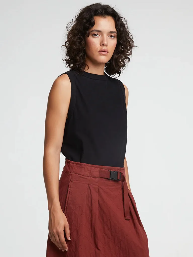 Girls of Dust Johnny Organic Tank in Black