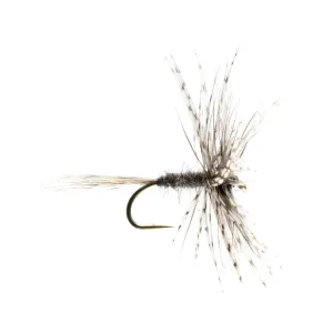 Grey March Brown Hackled Dry Flies