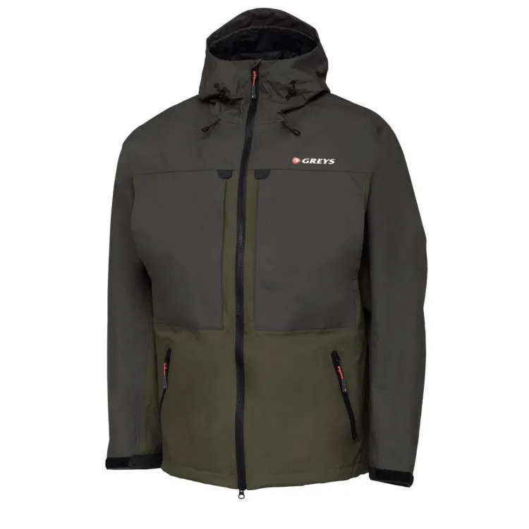 Greys Fin Fishing Jacket - Grey/Green