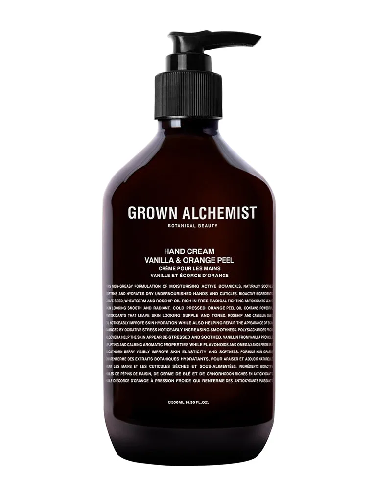 Grown Alchemist Hand Cream in Vanilla & Orange Peel