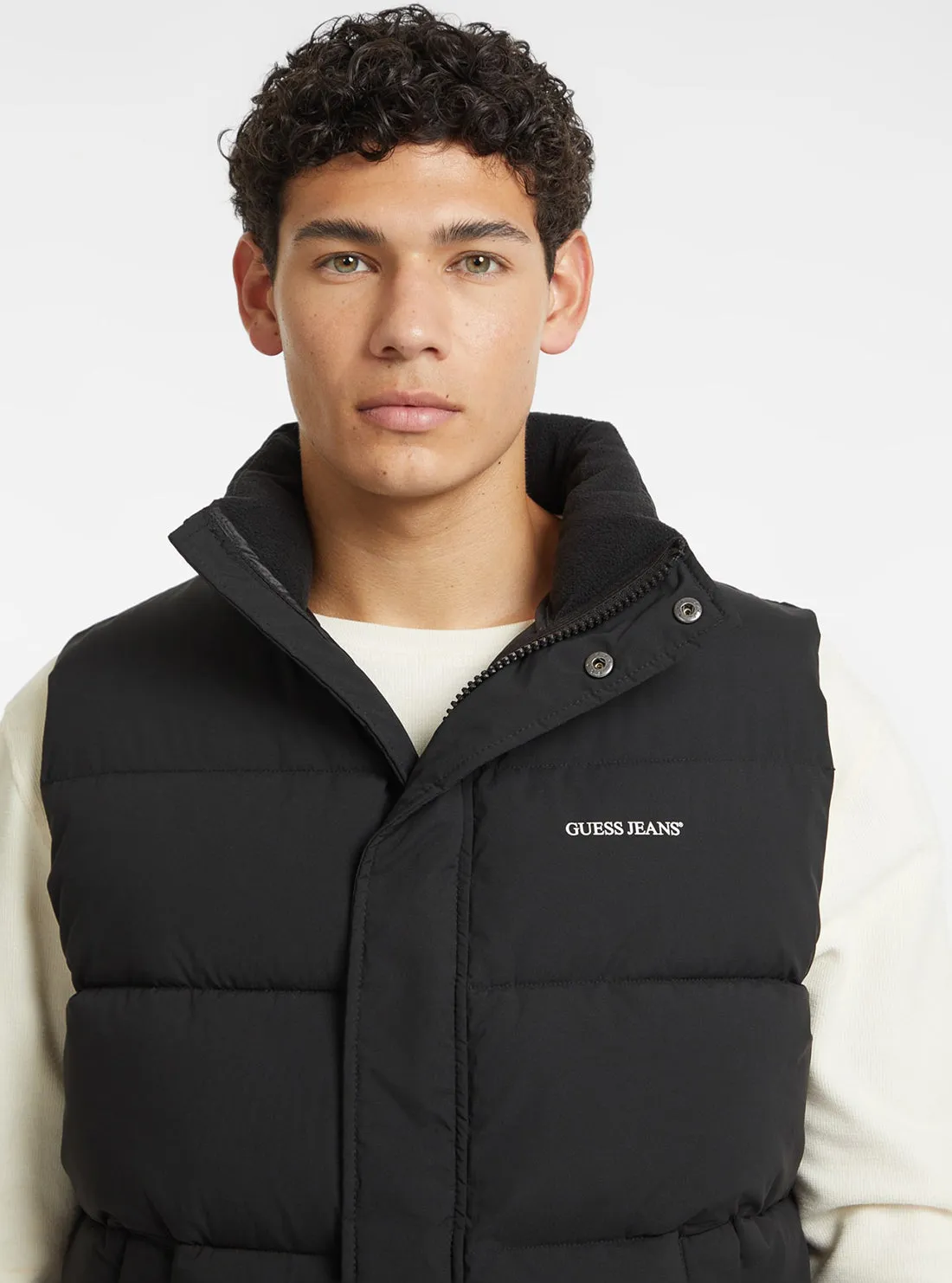 Guess Jeans Black Vest Guess