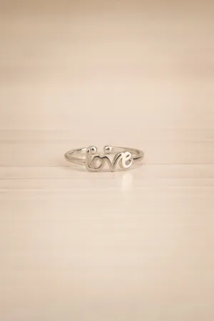 Harribey Silver | Adjustable Love Ring