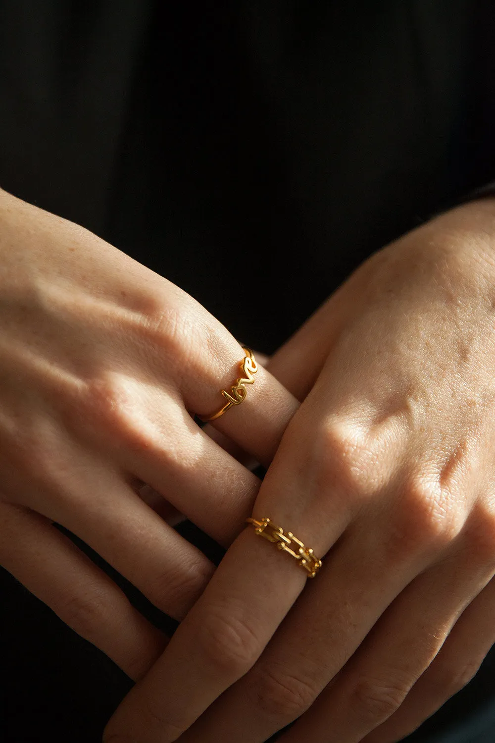 Harribey Silver | Adjustable Love Ring